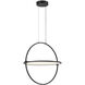 Studio 23 LED 24.38 inch Coal Pendant Ceiling Light